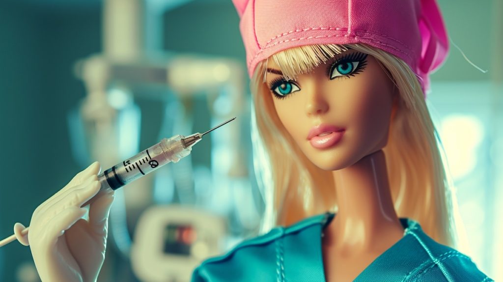 Barbie botox ou Trap Tox